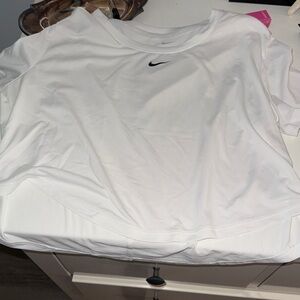 Nike White Sports Tee